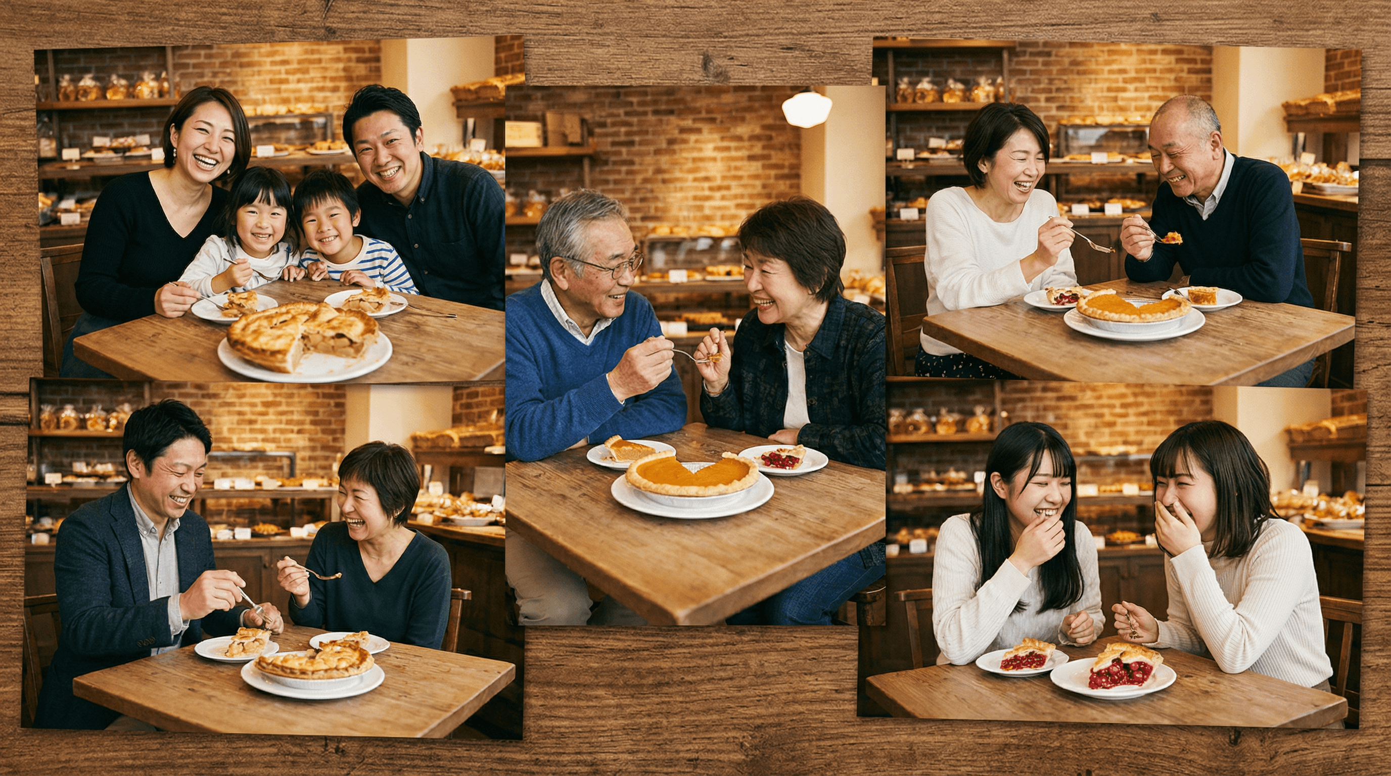 店舗のSNS投稿・実績写真の集合画像